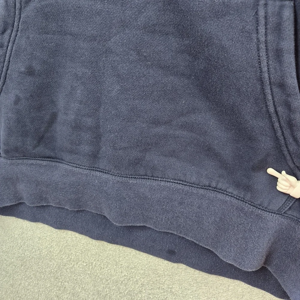Nike SB Men Hoodie XL Navy Blue Graphic Fleece Nike SB  Activewear Logo